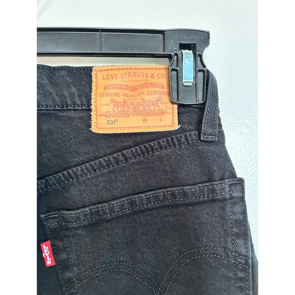 Levi's 501s Vintage Denim Jeans High Rise Straight - Picture 5 of 6